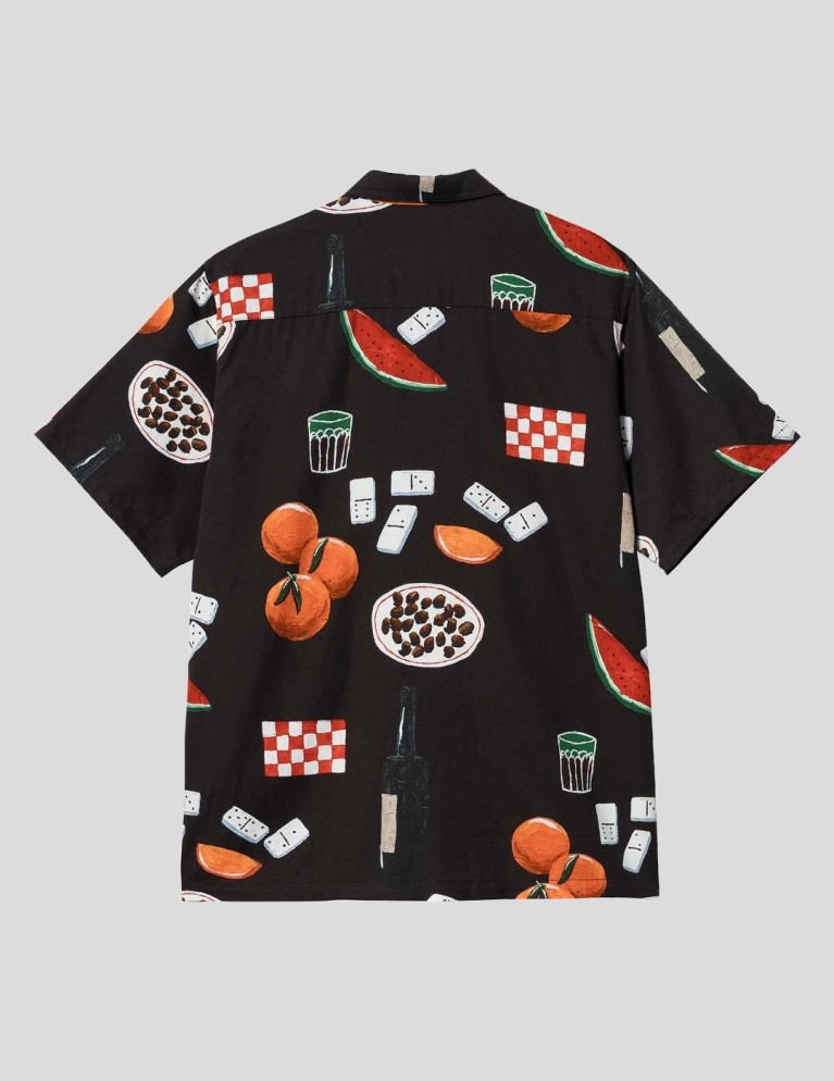 Camisa CARHARTT WIP isis maria dinner ss shirt black